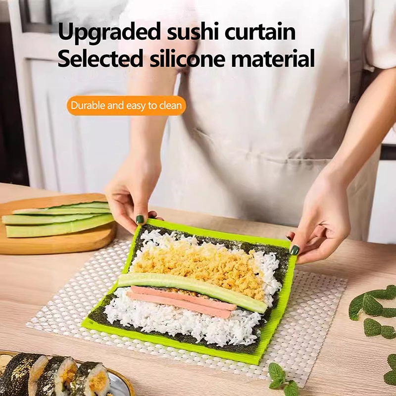 Sushi Mat Bamboo - 1 шт., имитация бамбука, коврик для