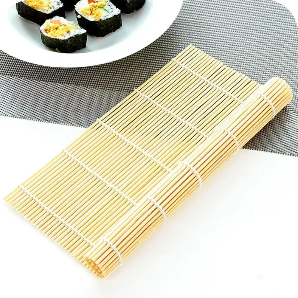 Sushi Mat Bamboo - Бамбуковый коврик для суши 24x24см/27x27см/30x30см, домашний,