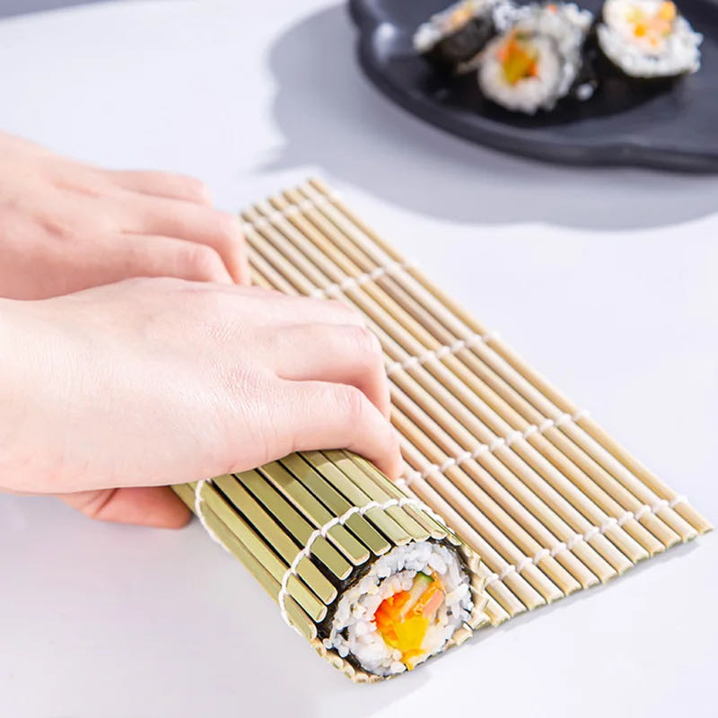 Sushi Mat Bamboo - DIY бамбуковая сушиница, роликовый коврик, инструменты