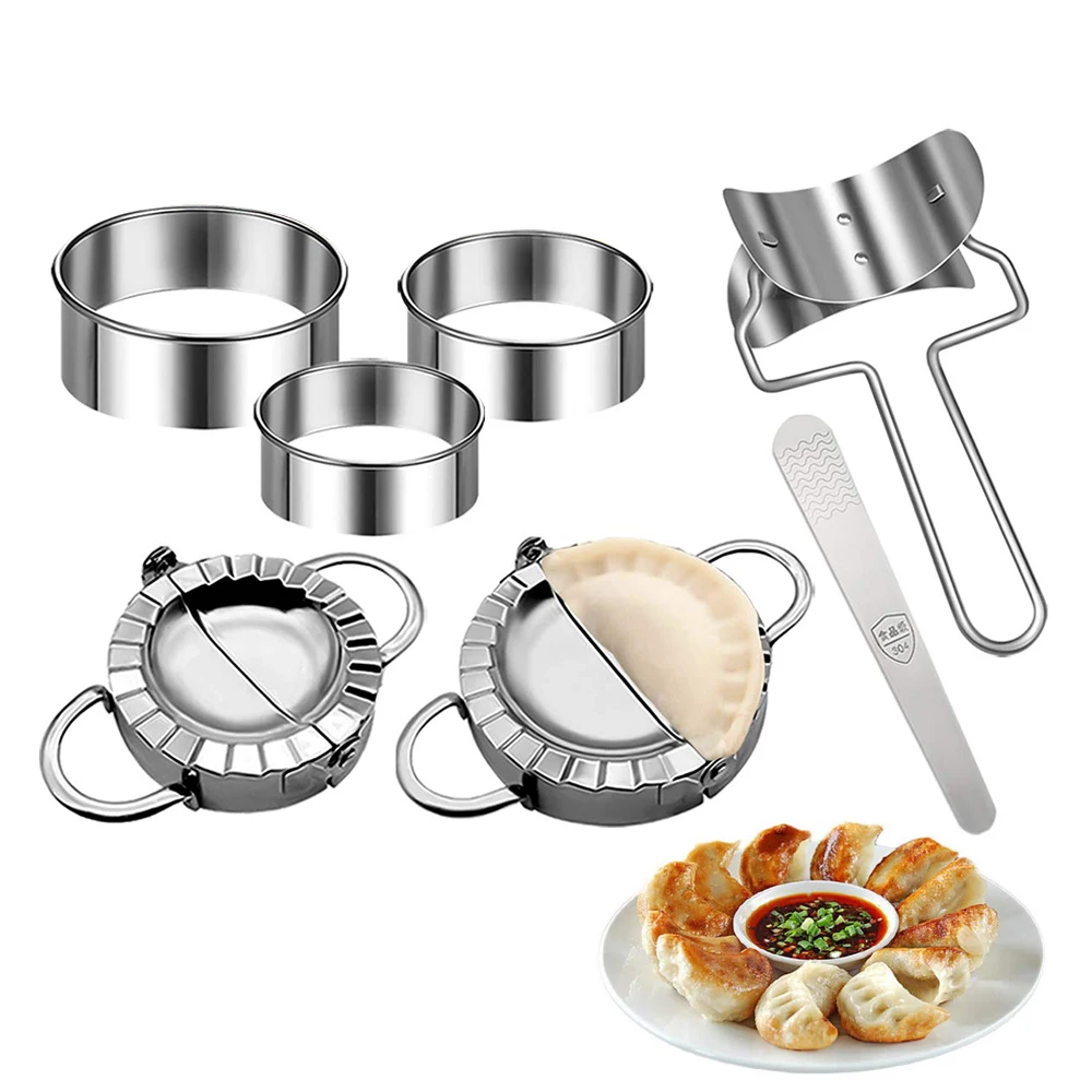 Gyoza Dumpling Maker - Форма для пельменей из нержавеющей стали,
