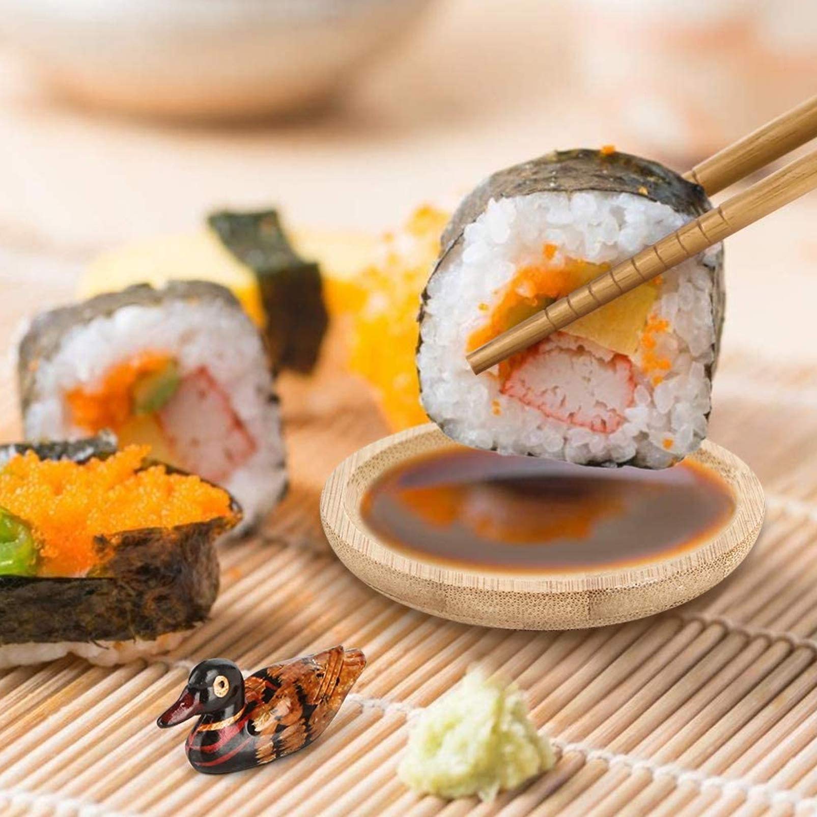 Набор для приготовления суши с – обзор и цена Sushi Mat Bamboo