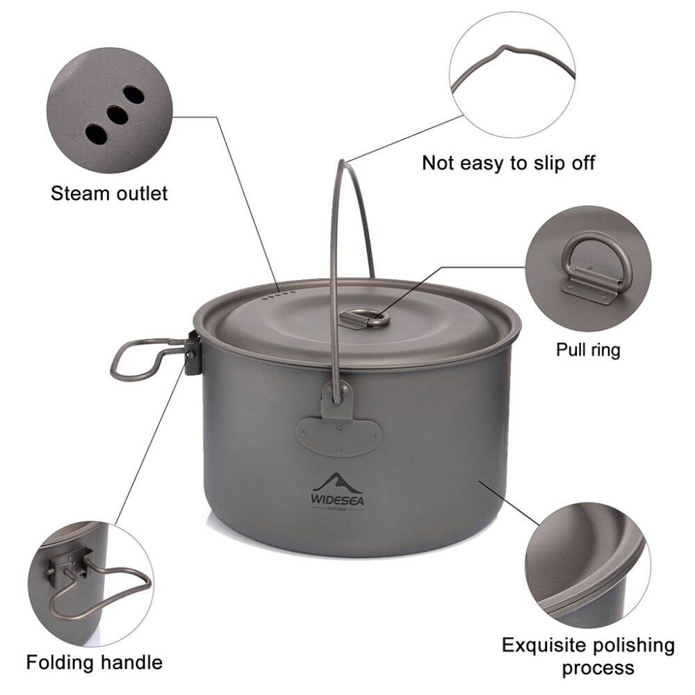 Widesea посуда для кемпинга, т – обзор и цена Paella Pan Steel