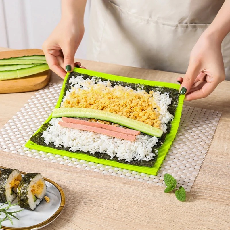 Силиконовый коврик для пригото – обзор и цена Sushi Mat Bamboo
