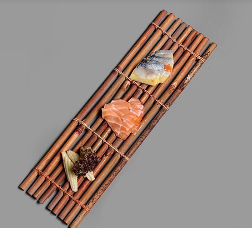 Винтажное бамбуковое блюдо для – обзор и цена Sushi Mat Bamboo