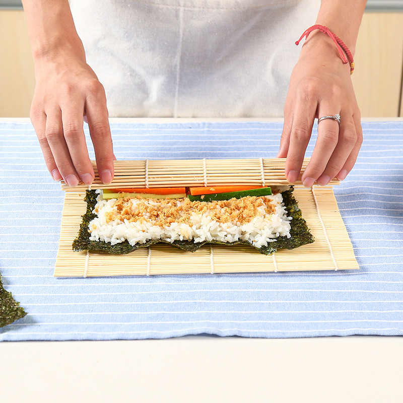 1 шт. бамбуковый коврик для су – обзор и цена Sushi Mat Bamboo