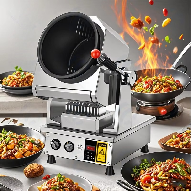 Автоматический кухонный робот- – обзор и цена Home Cooking Fried Rice